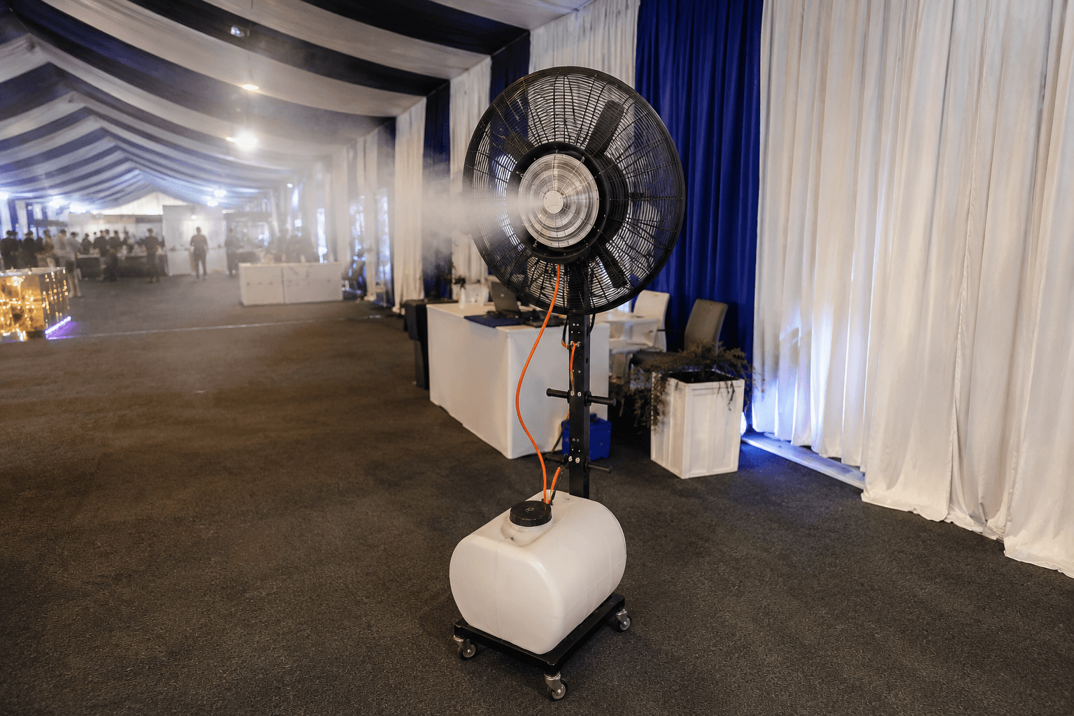 Misty fan
