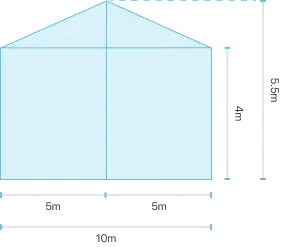 Tenda Roder 10m